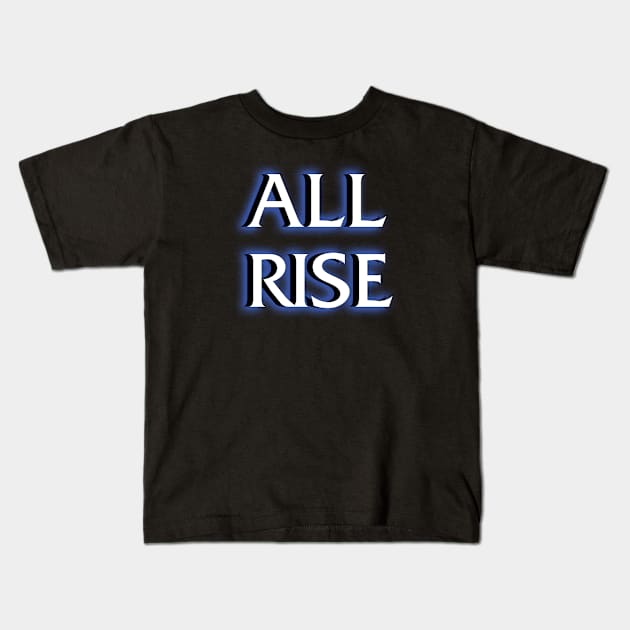 All Rise x Law & Order Kids T-Shirt by KFig21